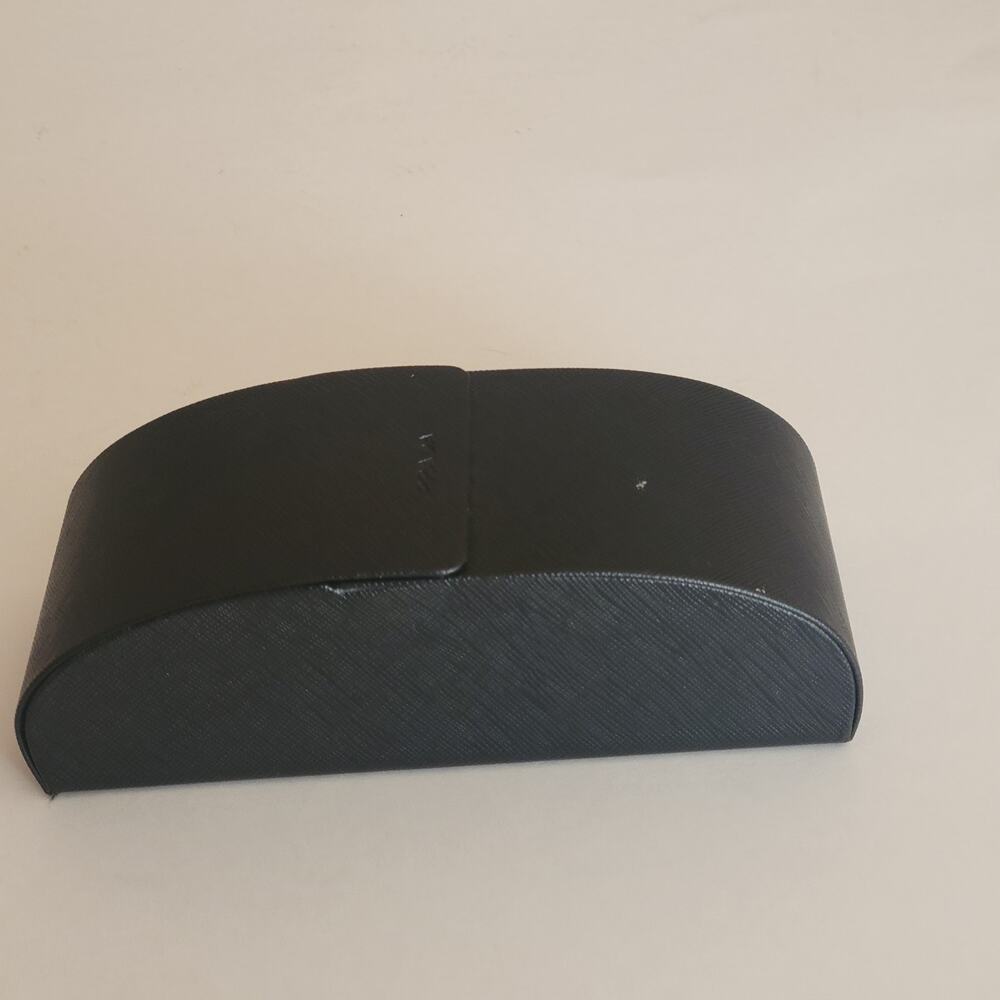 Prada Sunglasses 7x3x2.5 Hard Case Black Magnetic Lid. CASE ONLY